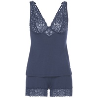 LASCANA Damen Shorty dunkelblau Gr.44/46