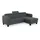 sit&more Eckcouch Federkern 2-Sitzer Grau