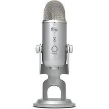 Blue Mic Blue Yeti USB - Silver - Microphone for Windows PC and Mac