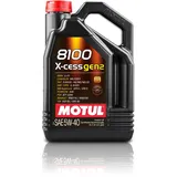 Motul 8100 X-CESS GEN2 5W-40 4x5L DE - 5