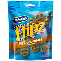 FlipZ McVitie's Flipz Milk Chocolate Covered Pretzels 90g