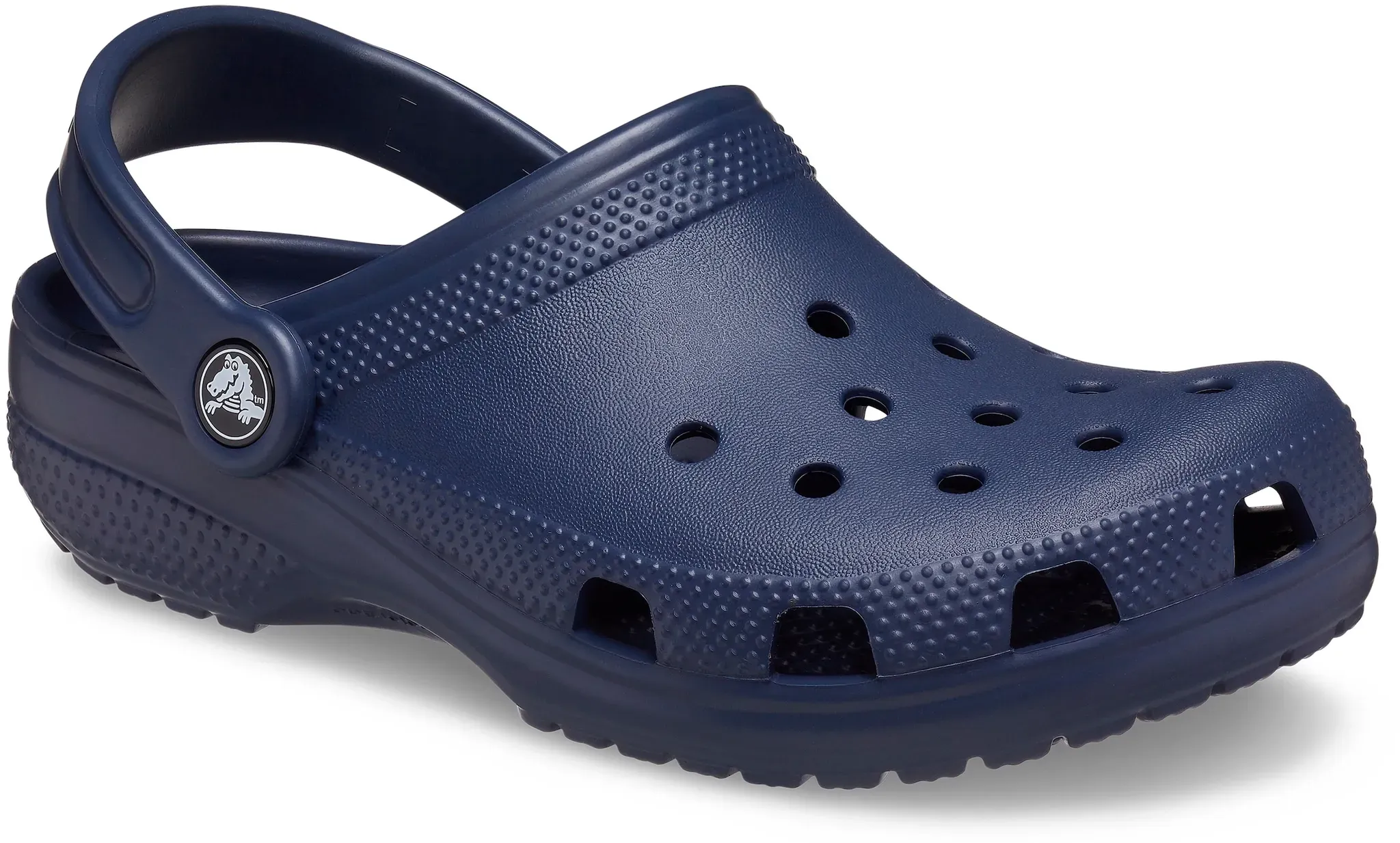 Clog »Classic Clog K«, Hausschuh, Schlappen, Sandale mit Fersenriemen, Gr. 19, navy, , 57542423-19