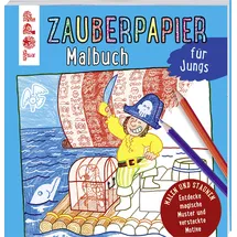 Frechverlag Zauberpapier Malbuch für Jungs