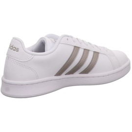 adidas Grand Court cloud white/platinum metallic/cloud white 36