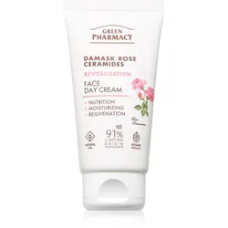 Green Pharmacy Damask Rose & Ceramides Face Cream Tagescreme mit intensiven Nährstoffen für das Gesicht 50 ml