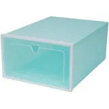 Gardenoble 20 Stück Schuhboxen stapelbar Schuhaufbewahrung Box Kunststoff Schuhkarton transparent, Schuhkartons Sneaker Stapelbare Transparente Kunststoff Schuhkarton