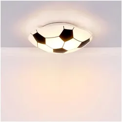RGB LED Wand- und Deckenleuchte im Fußball-Design