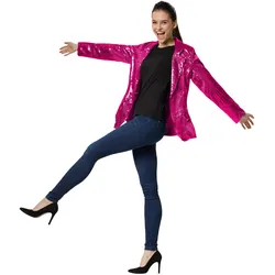 tectake® Pailletten-Jackett Damen