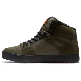 DC Shoes Pure High-top Sneaker Dusty Olive/Orange 44