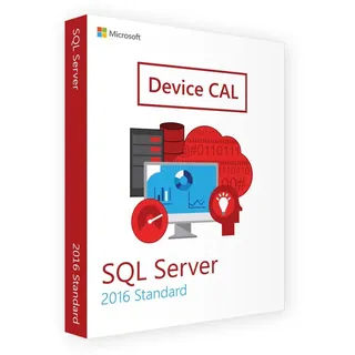 Microsoft SQL Server 2016 | 10 Device CALs | Blitzversand