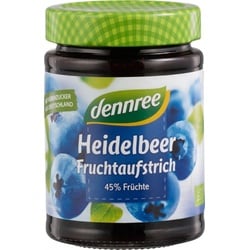 dennree Fruchtaufstrich Heidelbeere bio