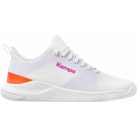 Kempa Kourtfly Handballschuhe Kinder weiß/lila 38