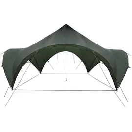 vidaXL Pavillon 5 x 5 m inkl. 4 Seitenteile Armeegrün