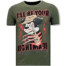 Lf  T-Shirt Freddy Krueger  in Grün, EU L