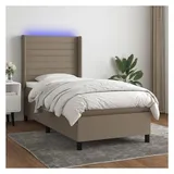 vidaXL Noor 100 x 200 cm Taupe