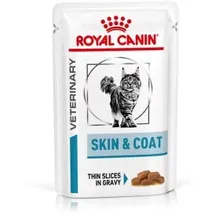 Royal Canin Veterinary Skin Coat Katzenfutter in Soße 12 x 85 g
