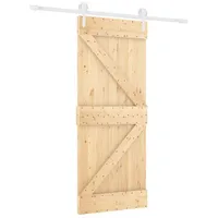 vidaXL Schiebetür rechts 85 x 210 cm Weiß