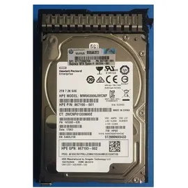 HP HPE 867204-001, 2 Tb, 7200 Rpm, 2.5", SAS