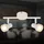 Briloner Deckenlampe 2-flammig schwenkbar 27,5 cm Altweiß