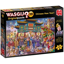 Jumbo Spiele Puzzle Wasgij Original 39 Chinesisches Neujahr, 1000 Puzzleteile bunt