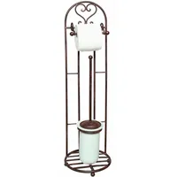 Ambiente Haus Toilettenpapierhalter »Antik«, antikbraun braun