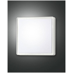 Fabas Luce Oban Deckenleuchte E27 1X42W Polycarbonatstruktur Weiss