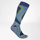 Bauerfeind Sports Run Performance Kompressions Laufsocken Herren blau L 41-43