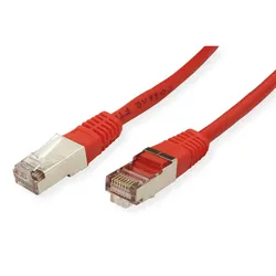 ROLINE Patchkabel Kat.5e (Class D) FTP, rot, 3 m