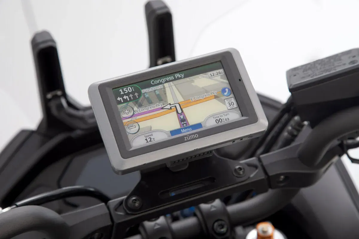 SW-Motech GPS/Smartphone, Lenkerhalterung - Schwarz