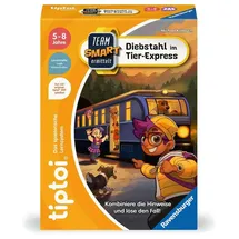 Ravensburger tiptoi Team SMART ermittelt Diebstahl im Tier-Express