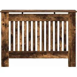 vidaXL Heizkörperabdeckung Geräucherte Eiche 112 x 19 x 81,5 cm