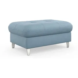 sit&more Hocker Marano mit Stauraum 102 x 43 x 67 cm Blau