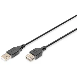 Digitus USB-A auf USB-A 3,0 m Schwarz