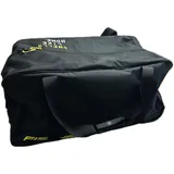 Eishockeytasche mit Rollen Fischer  DeLuxe Black/Yellow Bambini (Youth) - Schwarz