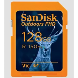 SanDisk Outdoors FHD SDXC UHS-I Karte 128GB