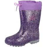 LICO Unisex Kinder Powerlight W Blinky Gummistiefel, Lila Pink Silber, 26 EU