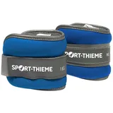 Sport-Thieme Gewichtsmanschetten Premium. 1 kg. Blau BLAU 1kg
