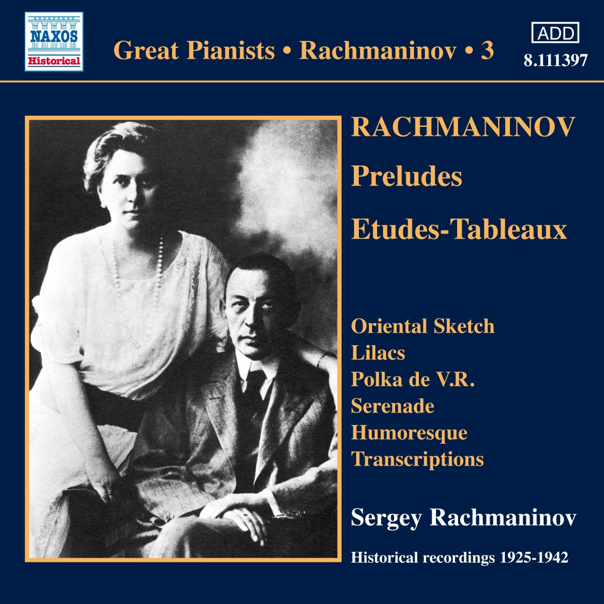 Preludes/Etudes-Tableaux - Sergej Rachmaninoff. (CD)