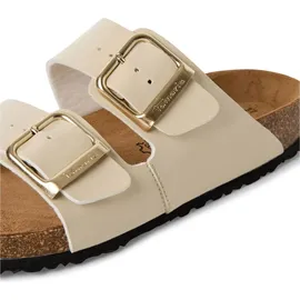 TAMARIS Damen Pantolette flach, beige, 39 EU