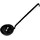 RIESS Schöpflöffel 9cm Emaille, schwarz