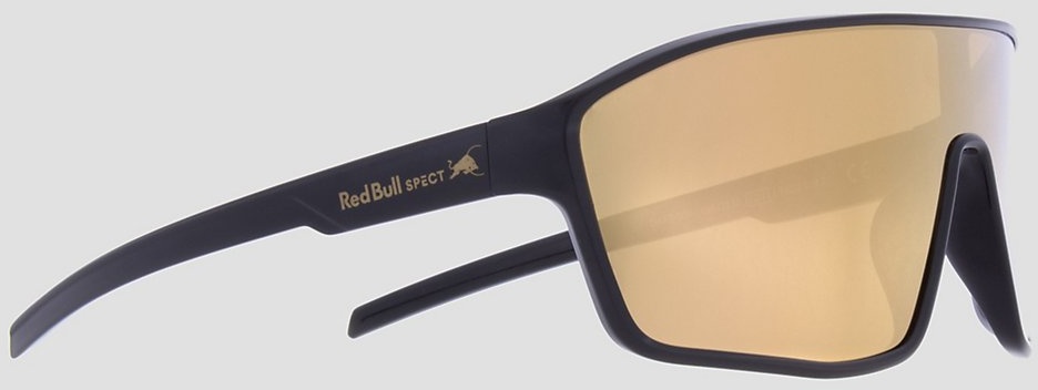 Red Bull SPECT Eyewear DAFT-007 Black Sonnenbrille smoke with gold mirror Gr. Uni