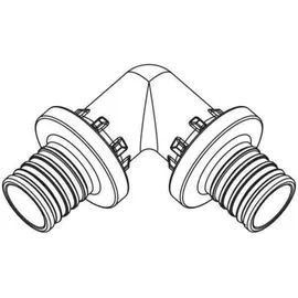 Rehau Winkel Rautitan Px, 20x20mm, 90 Grad, Ppsu