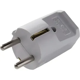 Martin Kaiser 519oT/gr Schutzkontaktstecker Polyamid 6 250 V Grau IP20