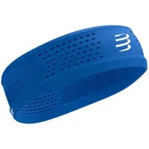 compressport Unisex Thin Headband On/Off blau