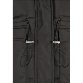 URBAN CLASSICS Waisted Steppjacke Black L