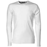 Tee Jays Interlock T-Shirt langarm weiß L