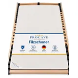 PROCAVE® Filzschoner für dein Lattenrost - Matratzenschutz 90x200 - Bettschoner - Germany