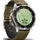 Garmin MARQ Adventurer BT 30,4 mm Edelstahlgehäuse weiß Lederarmband khaki M
