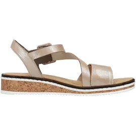 Rieker V3660 Damen Beige 38