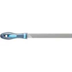 PFERD PLUS-Feile mit Heft Flachstumpf 200mm Spezialhieb vermindert Zusetzen der Feile